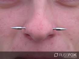 Professional piercer courtney morrison told byrdie that a nasallang piercing is a single bar placed through the right nostril, the septum and the left nostril — sort of like a bridge piercing but further down. Different Kinds Of Facial Piercings Pictures Included Tatring