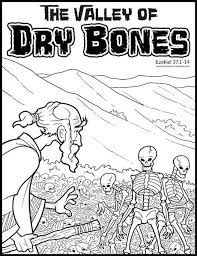 Ezekiel 37 valley of dry bones sunday school coloring pages. Pin On Children Ministry