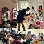 Flower class + Pilates for Charity