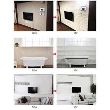 Peel And Stick 3d Wall Panels Pe Foam White Brick Wallpaper Set Of 8 46 Sq Ft Walmart Com White Brick Wallpaper White Paneling Brick Wallpaper