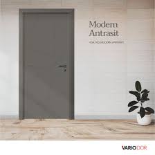modern antrasit modern kapilar evler