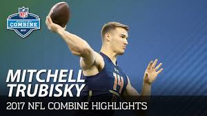 Mitch trubisky had a solid game last week, finishing with three total touchdowns (2 passing, 1 rush) trubisky has been scarily consistent in passing yards lately, finishing with 267, 267 and 265 yards in. Mitchell Trubisky North Carolina Qb 2017 Nfl Combine Highlights Youtube