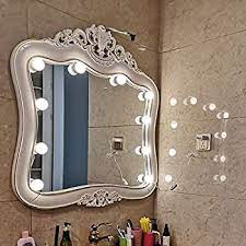 Vanity lights for mirror diy invitations. Selfila Vanity Lights For Mirror Adjustable Rgb Color Diy Hollywood Style Led Vanity Mirror Lights Kit Usb Makeup Mirror Lights Stick On Bathroom Mirror Usb Charger Not Include 10 Bulbs Buy Online At Best