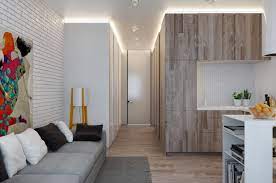 White Brick Accent Wall Interior Design Apartment Small Small Apartment Interior Apartment Interior