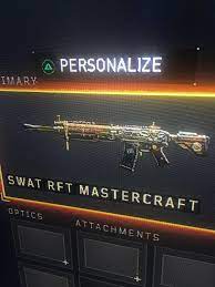 The class uses the swat rft rifle. Swat Rft Mastercraft Glitched When I Was Creating A Class With This Gun In A Custom Games Lobby Blackops4