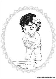 Princesas Disney Para Colorear Moana