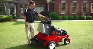 Exmark Stand On Aerator Operating Fundamentals Aerator Riding Lawnmower Push Lawnmower