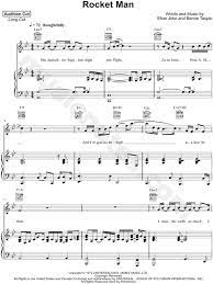 The song was originally performed by elton john and it is part of the album named honky chateau. Elton John Rocket Man Sheet Music In Bb Major Transposable Download Print Sku Mn0176995