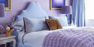 As a cool color, purple has a naturally calming vibe and is well suited to the bedroom. 25 Purple Room Decorating Ideas How To Use Purple Walls Decor