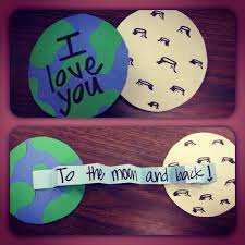 To The Moon And Back Diy Best Friend Gifts Valentines Diy Diy Gifts For Girlfriend