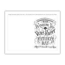 Fathers day greetings, messages & poems to complement your father's day card, scrapbook, craft or church newsletter. Vintage Typography Father S Day Card The Postman S Knock