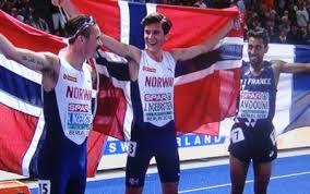 Jakob ingebrigtsen celebrates after winning the 1500m at the 2018 european championships in berlin. Medal Magic For Team Ingebrigtsen