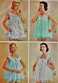 Late 1950 S 1960 S Baby Dolls Frilly Sleepwear Baby Doll Pajamas Baby Doll Nighties Vintage Fashion