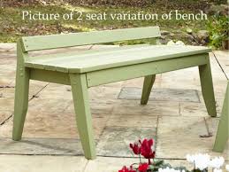 Commercial grade recycled plastic backless bench. Uwharrie Chair Company Chair Plaza 4 Seat Outdoor Backless Bench P099
