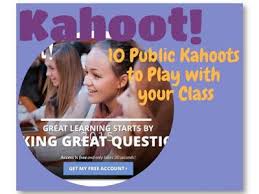 Kahoot can be used to revise vocabulary, create polls, conduct a fun test to check the students' knowledge instead of a standardized test, boost students' competitiveness.| skyteach. Kahoot 10 Free Public Games Kahoot Classroom Freebies Game Based Learning