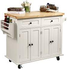 Check spelling or type a new query. Buy Nsdirect Kitchen Island Cart Kitchen Bar Serving Cart Rolling On Wheels With Spice Rack Towel Holder Utility Storage Trolley With Storage Drawers For Home Hotel Kitchen Dinning Room Soild Wood Top Online In Vietnam