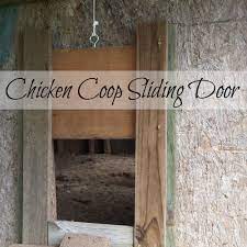 Aug 13, 2009 · it should end up being 4x6 for 5 birds. How To Build Sliding Door For Your Chicken Coop Oak Hill Homestead