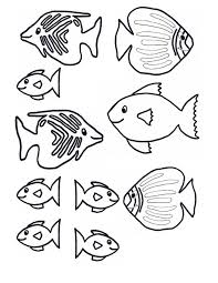 Stencils are flexible, strong and if looked after can be reused countless times. Underwater Fish Scene Craft For Kids