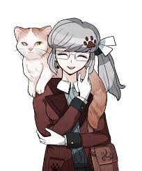 Ultimate Animal Breeder Peko Give Her All The Cute Animals Danganronpa Characters Danganronpa Chibi Drawings