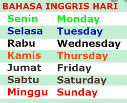 Setelah anda mengenal pembagian nama warna, selanjutnya berikut ini saya akan memberikan daftar nama warna dalam bahasa inggris beserta artinya. Nama Nama Hari Dalam Bahasa Inggris Cara Baca Dan Kalimat