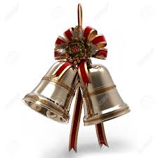 This bell could be very good decoration sit on handmade christmas card. Christmas Decoration Bells Holly Leaf And Ribbon Stock Photo Picture And Royalty Free Image Image 11375163