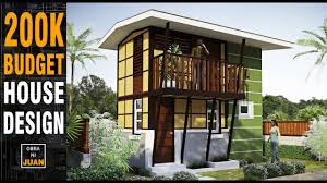 Reproductions of the illustrations or working drawings by any means is strictly prohibited. 200k Pesos Budget Small House Design Amakan Native House Youtube