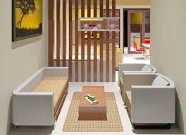Gambar interior ruangan kecil atau desain ruang tamu minimalis model untuk keluarga, dan sederhana. 55 Desain Ruang Tamu Sempit Cocok Untuk Rumah Mungil Rumahku Unik