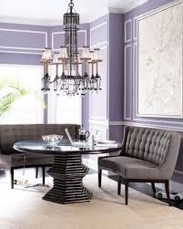 What are round dining furniture sets made. Banquette Bench Round Dining Table With Hanglamp 39 New Ideas Download