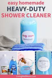 Soap scum is inevitable, but it doesn't have to remain! Diy Soap Scum Remover Shower Cleaner Spray Wipe Away