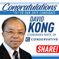 Welcome David Kong to the Conservative Team! The momentum is building for  our positive Conservative vision