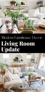 We'll show you how to cultivate your love for modern farmhouse decor with tricks that put a fresh spin on rustic details. Modern Farmhouse Living Room Update The Beauty Revival