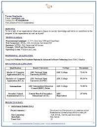 Hence, make sure you clearly mention your schooling details, college/university you. Professional Curriculum Vitae Resume Template Sample Template Of Latest Mca Bc Simple Resume Format Resume Format For Freshers Downloadable Resume Template