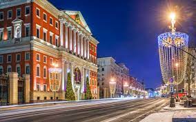 Check spelling or type a new query. Papeis De Parede 3840x2400 Moscovo Ano Novo Russia Casa Tverskaya Street Noite Rua Reverbero Luzes De Natal Cidades Baixar Imagens
