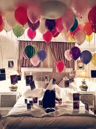 I Love This Idea For Small Birthday Party Birthday Room Decorations Birthday Surprise Suprise Party
