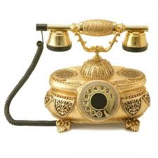 Dekoratif Antika Telefonlar Tatli Askim Antika Telefonlar Swarovski