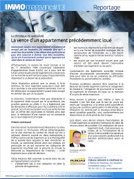 Location Conseil Immobilier Suisse Appartement Precedemment Loue Que Faire Au Moment De Le Vendre Dans Votre Immomagazine No 13