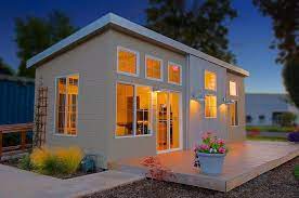 We like them, maybe you were too. Ideabox Small Pre Built Homes Small Footprint Love Love Love These Small Prefab Homes Modern Tiny House Tiny House Movement