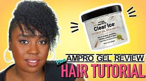Steer clear from refined versions of coconut oil use coconut oil to supercharge your conditioner by adding it to your hair while deep conditioning, use it to moisturize your strands whether you're relaxed. Ampro Coconut Clear Ice Gel Review Hair Tutorial Ice Gel Clear Ice Hair Tutorial