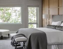 Creative ideas for wall behind the bedthe wall behind the bed can be decorated in many different ways. This Bedroom Uses Square Wood Panels To Create A Modern Accent Wall Behind The Bed Contemporary Home Furniture Traditional Contemporary Home Bedroom Panel