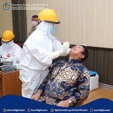 Kanwil Djpb Melaksanakan Rapid Dan Swab Test Kepada Seluruh Pegawainya