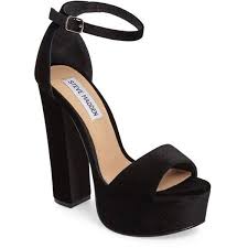 Black Ankle Strap High Heel Sandals Black Platform Heels Geldeizleme Com In 2020 Platform Sandals Heels Black Sandals Heels Heel Sandals Outfit