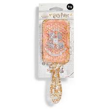 Glitter hair massage boar bristle comb brush. H Potter Glitter Hair Brush Clear Big W