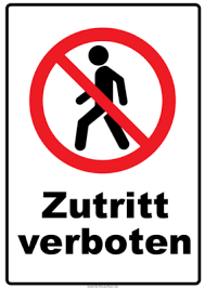 Verbotsschilder, hinweisschilder und warnschilder online selber gestalten. Verbotsschild Zutritt Verboten Pdf Vorlage Zum Ausdrucken