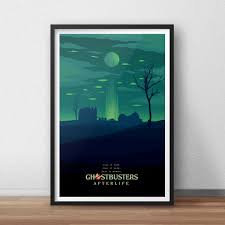 Afterlife (2021) screen reader users: Ghostbusters Afterlife Alternative Movie Poster Matt Peppler