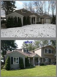 If you want all or most of your bedrooms featured on the second (upper) level of your new home, an upstairs laundry house plan may be perfect for you. So What Do You Do When You Ve Outgrown Your House But You Love Your Location And Your Lot Is Too Small To House Exterior New House Plans Craftsman House Plans