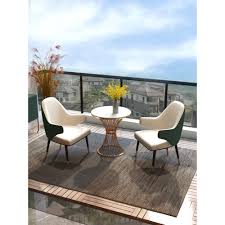 Shaker style design with clean lines and classic look. Three Piece Set Of Balcony Small Table And Chair Combination One Two Chairs For Simple Leisure Terrace Shopee Philippines
