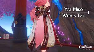 Yae Miko With a Tail [Genshin Impact] [Mods]