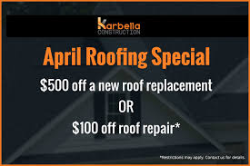 Our seasoned professionals have a broad range of construction experience, from roofing, to home building, to commercial construction and we can assist you in. Karbella Coupon April Roofing Special Karbella Construction
