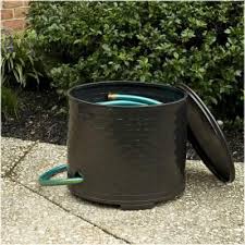 Cobraco Woven Steel Hose Holder Hhwoven Bz The Home Depot Hose Holder Garden Hose Holder Garden Hose Storage