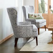 Austin Indigo Damask Wing Chair Pier 1 Accent Chairs For Living Room Living Room Chairs Chair